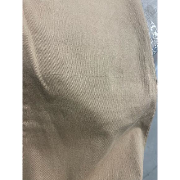 LL Bean Classic Fit Khakis Womens Plus Size 20 M/T Cotton Modal Tencel Tan Pants - Picture 16 of 16